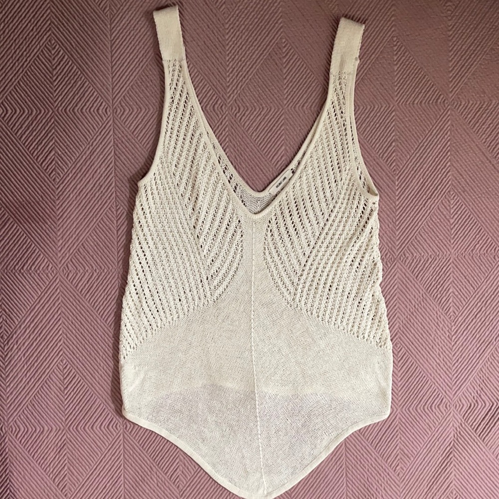 Helmut Lang Tunic Tank White M